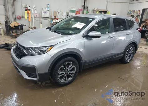 2022 Honda Cr-V Awd Ex from USA, damaged, VIN 2HKRW2H56NH668008